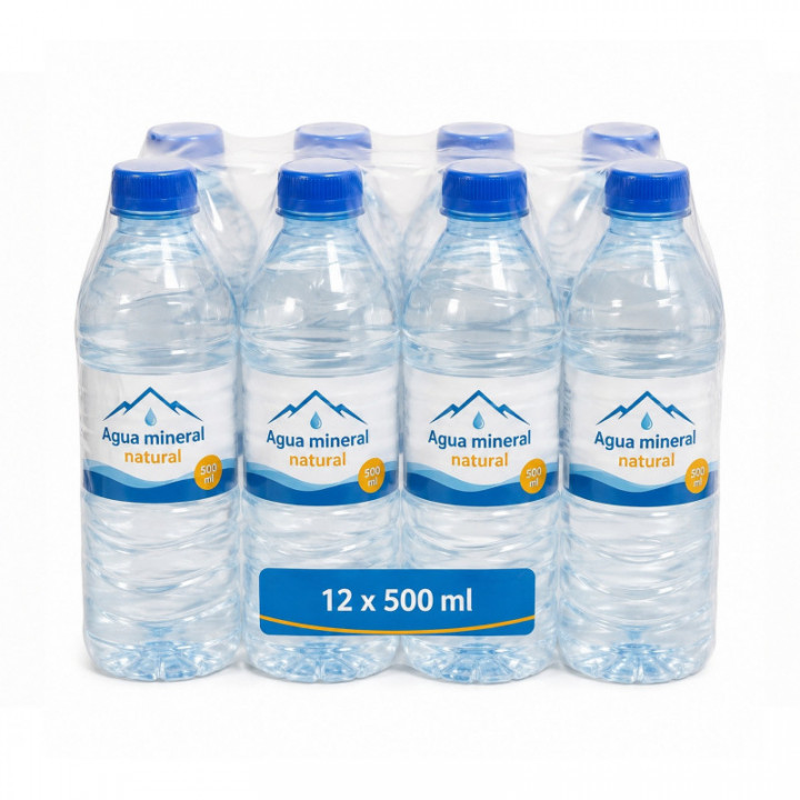 Agua mineral 12 x 0,5 L