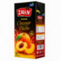 Bebida de naranja y melocotón ZWIN 1 L