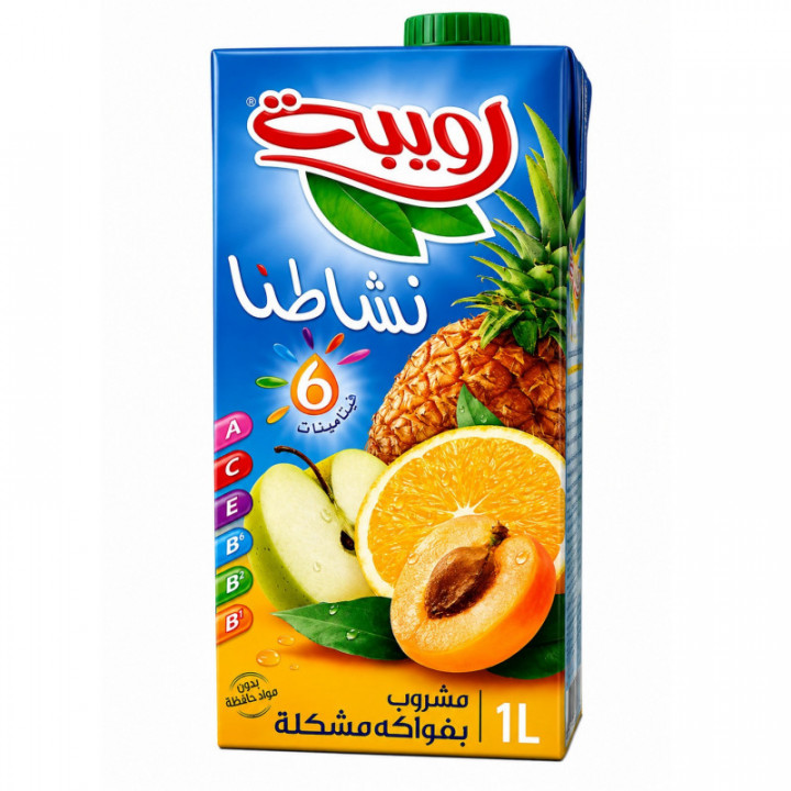 Bebida multifruta RUIBA Force 1 L