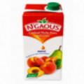 Cóctel de frutas melocotón y pera N'GAOUS 1 L