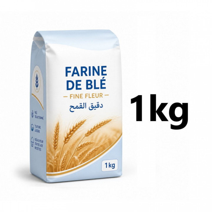 Harina de trigo 1 kg