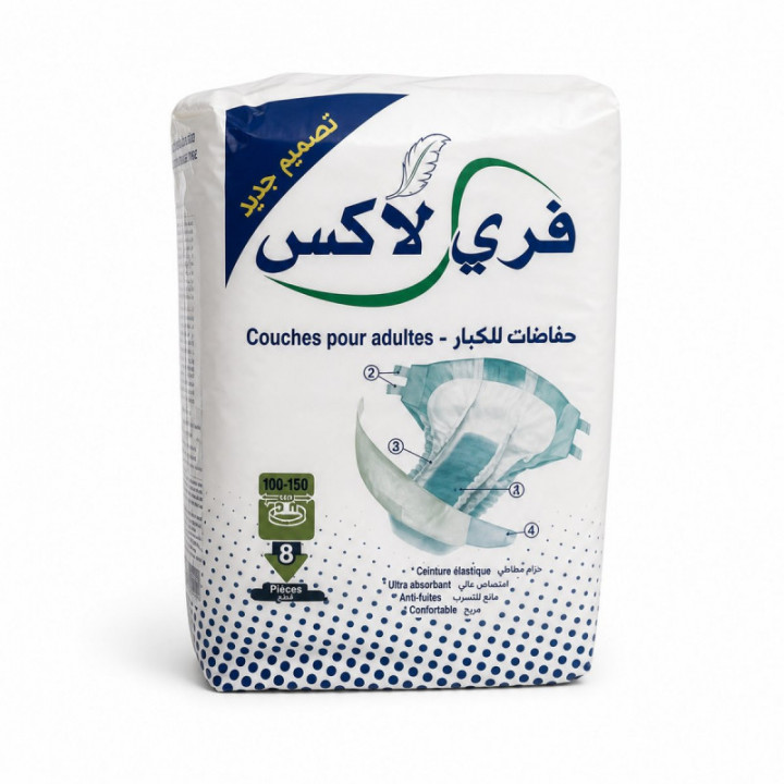 Pañales para adulto 100–150 cm 8 u
