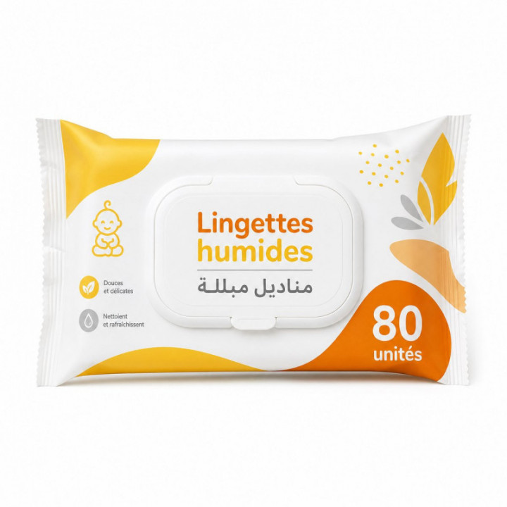 Toallitas húmedas 80 u