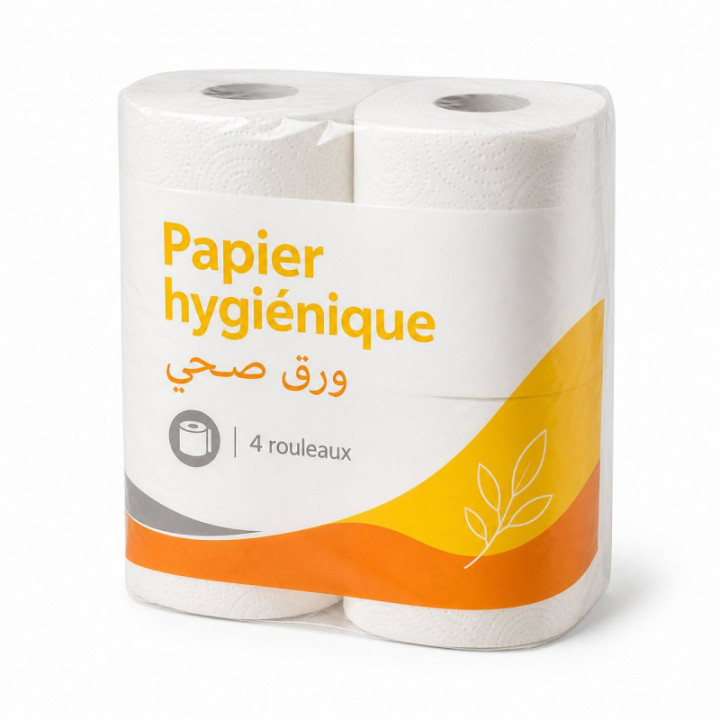 Papel higiénico 4 rollos