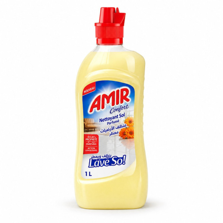 AMIR fregasuelos con fragancia 1 L