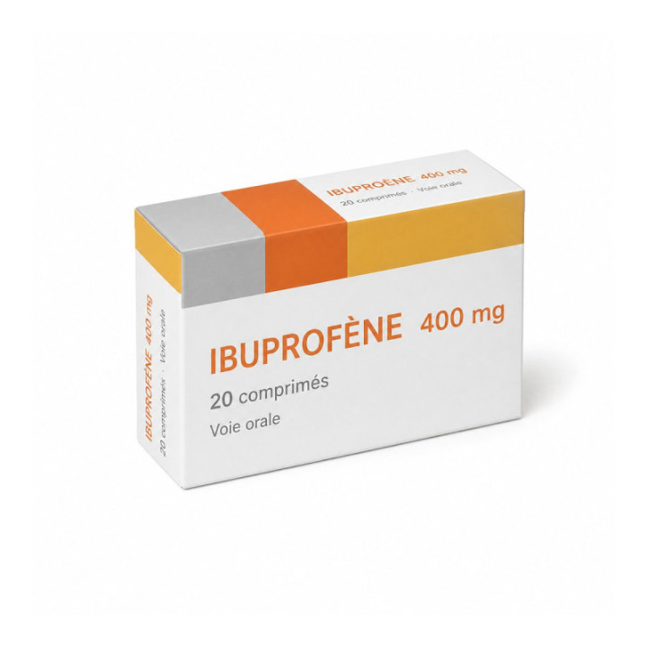 Ibuprofeno 400 mg, 20 comprimidos