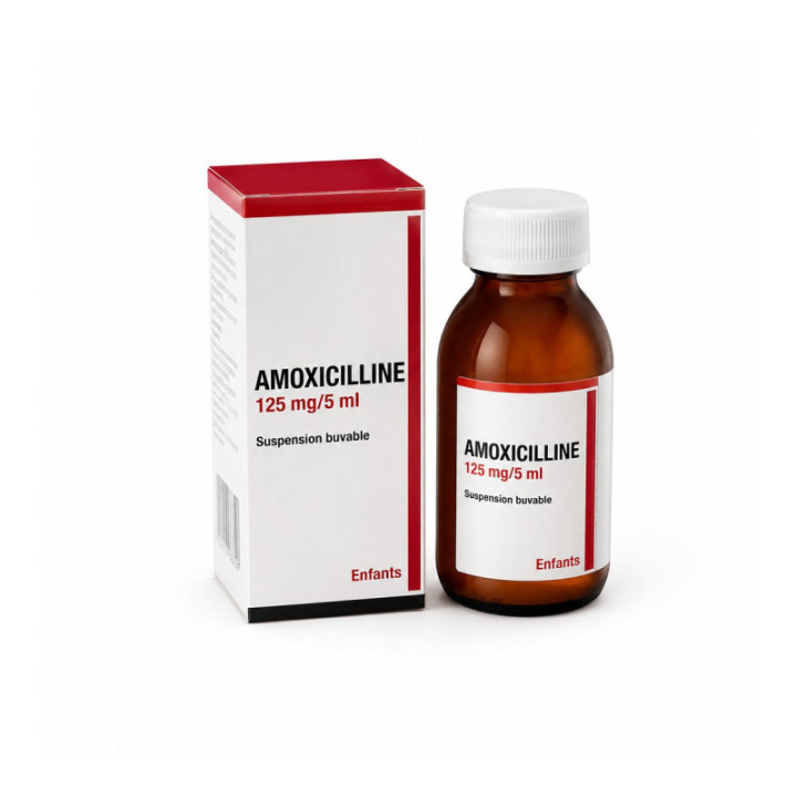 Amoxicilina 125 mg/5 ml pediátrica