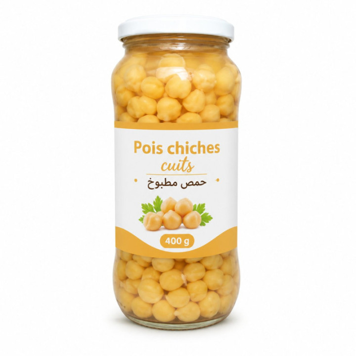 Garbanzos cocidos 400 g