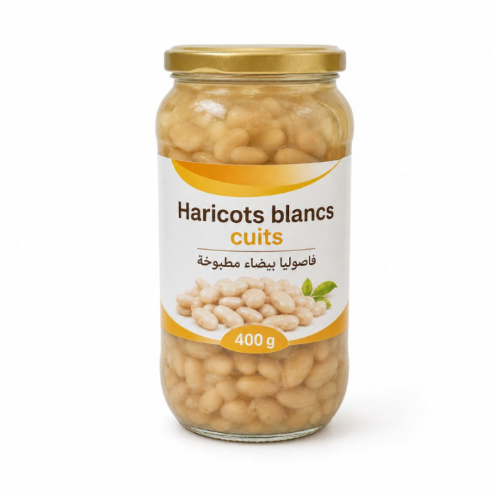 Alubias blancas cocidas 400 g