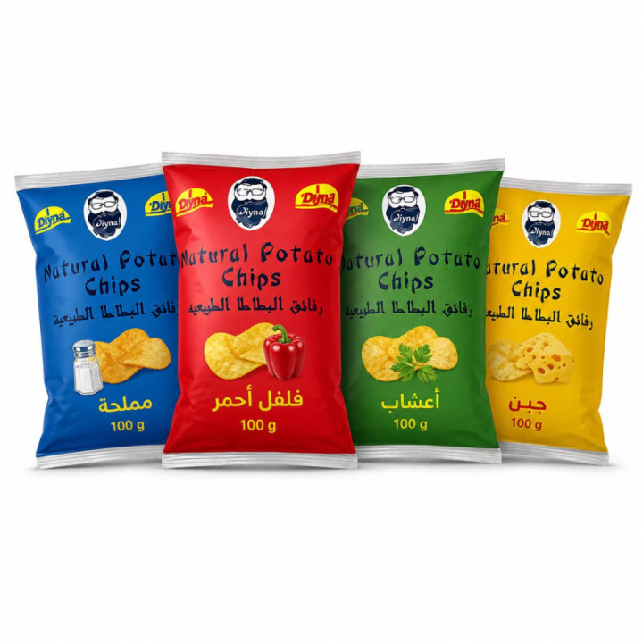 Patatas fritas varios sabores 100 g