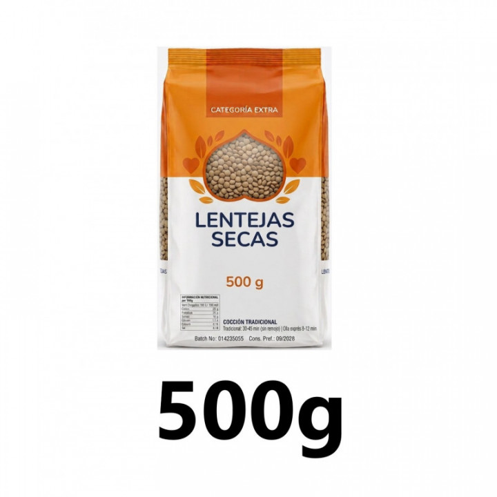 Lentejas 500 g